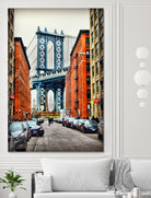 Dumbo New York by Haris Kavalla on GIANT ART - orange photo manipulation