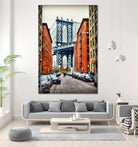 Dumbo New York by Haris Kavalla on GIANT ART - orange photo manipulation