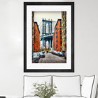 Dumbo New York by Haris Kavalla on GIANT ART - orange photo manipulation