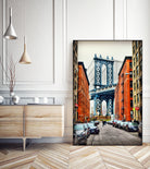 Dumbo New York by Haris Kavalla on GIANT ART - orange photo manipulation