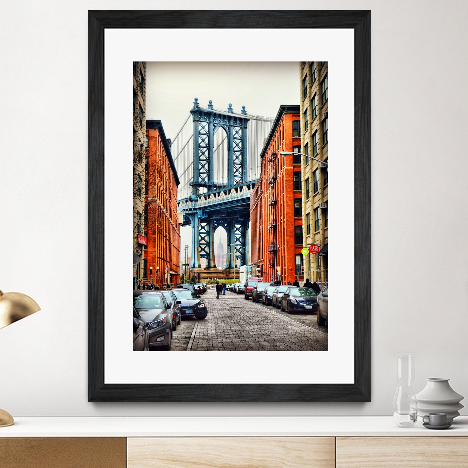 Dumbo New York by Haris Kavalla on GIANT ART - orange photo manipulation