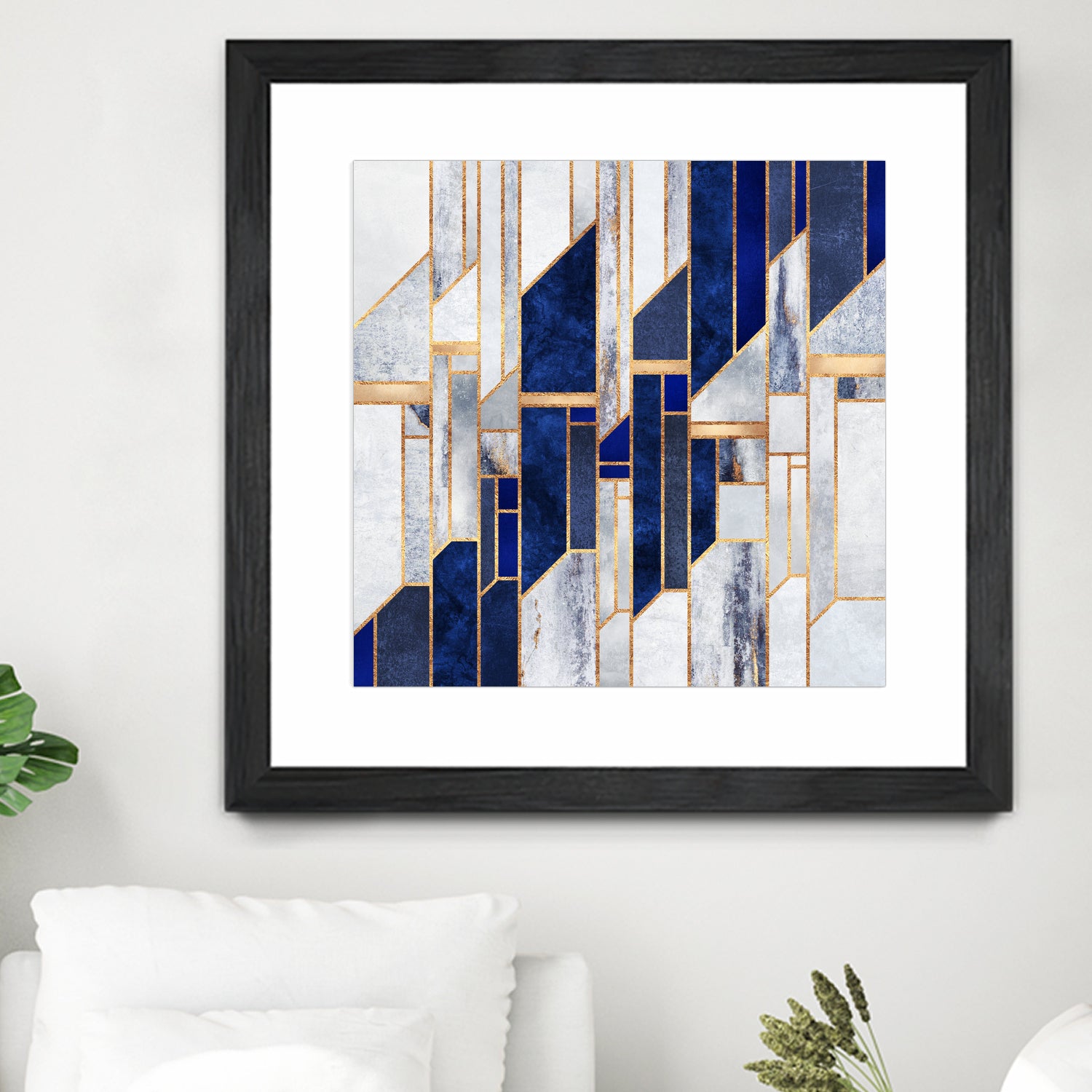 Blue Winter Sky by Elisabeth Fredriksson on GIANT ART - blue digital drawing