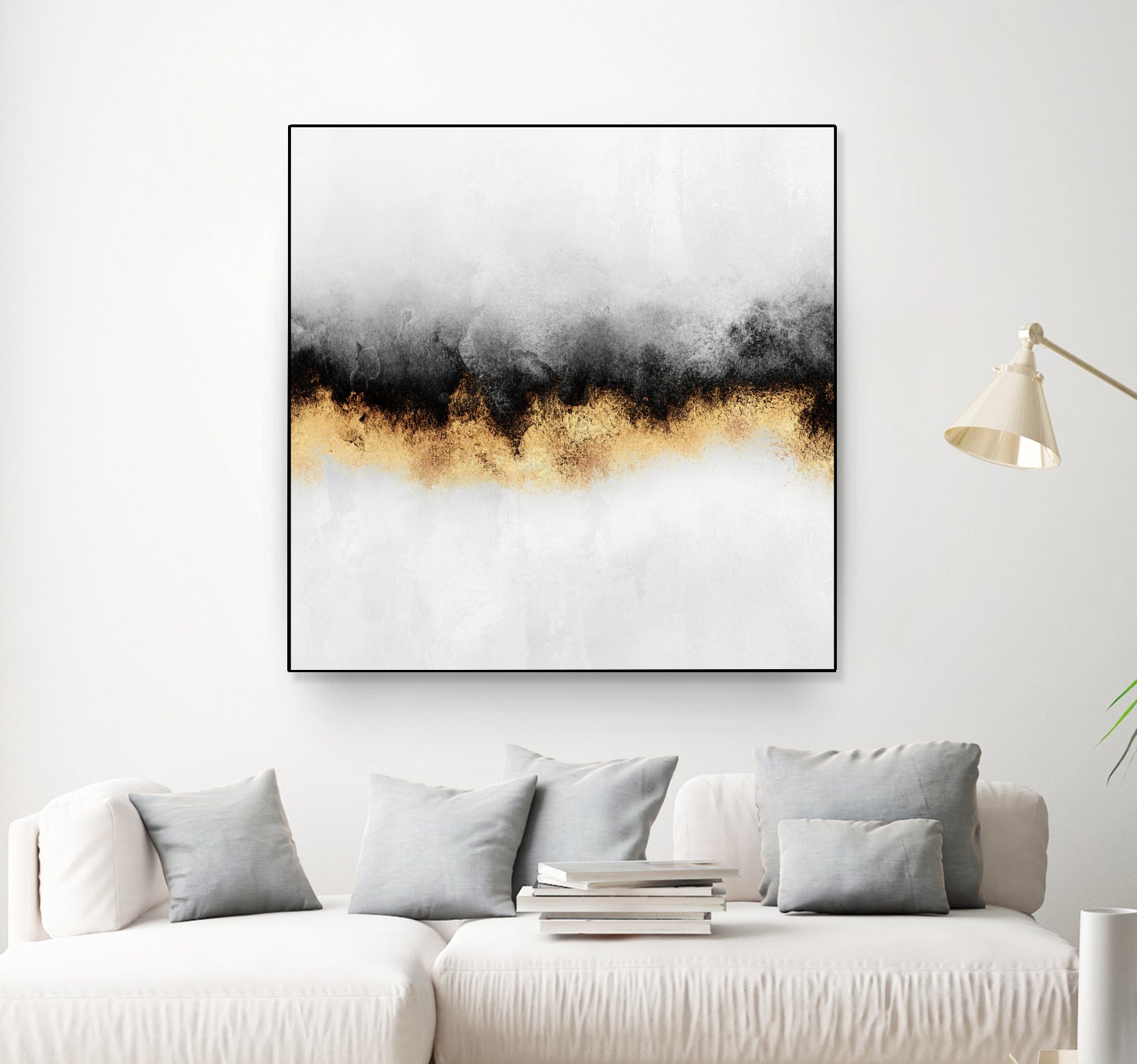 Sky 2 by Elisabeth Fredriksson on GIANT ART - gray mixed media