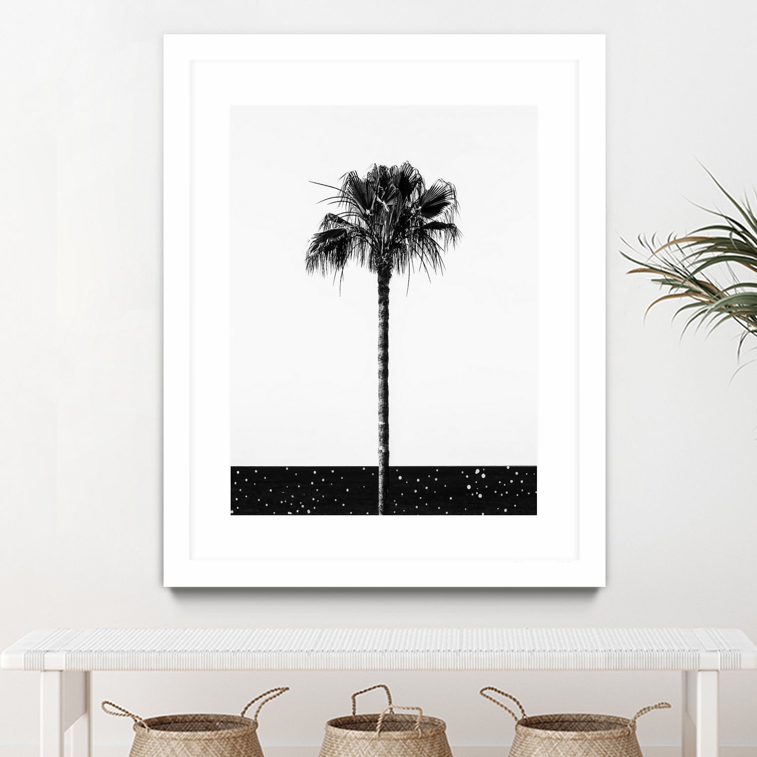 Coconut Tree by Uma Gokhale on GIANT ART - white photo manipulation