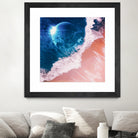 Rebel wave by Jorge Luis Miraldo on GIANT ART - blue digital painting