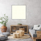 Small Yellow Polka Dots Pattern by David Kessler on GIANT ART - yellow digital painting