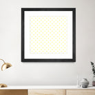 Small Yellow Polka Dots Pattern by David Kessler on GIANT ART - yellow digital painting