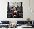 Gioconda by José Luis Guerrero on GIANT ART - gray digital painting