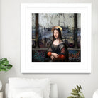 Gioconda by José Luis Guerrero on GIANT ART - gray digital painting