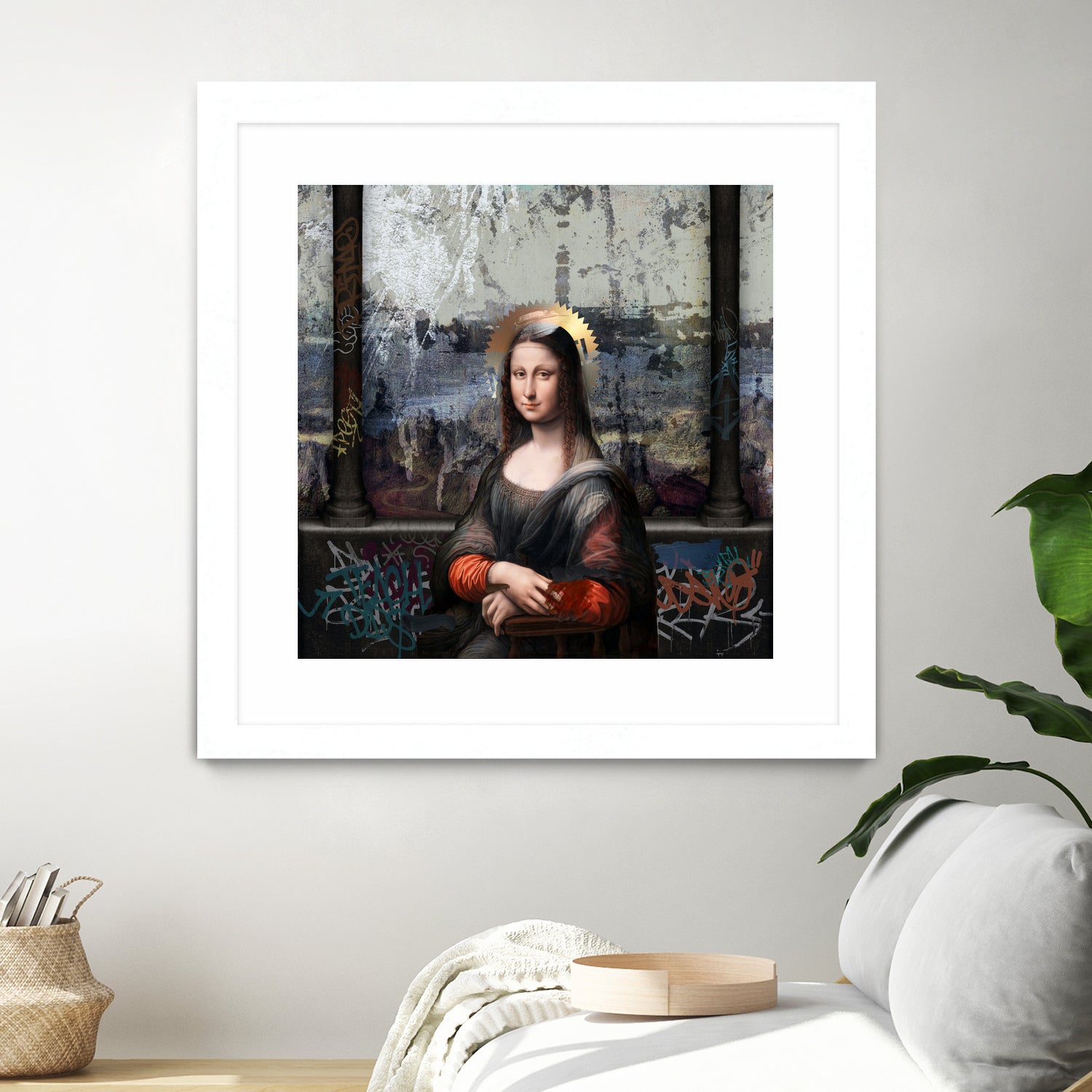 Gioconda by José Luis Guerrero on GIANT ART - gray digital painting