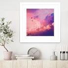 Oil of angels by Jorge Luis Miraldo on GIANT ART - pink digital painting