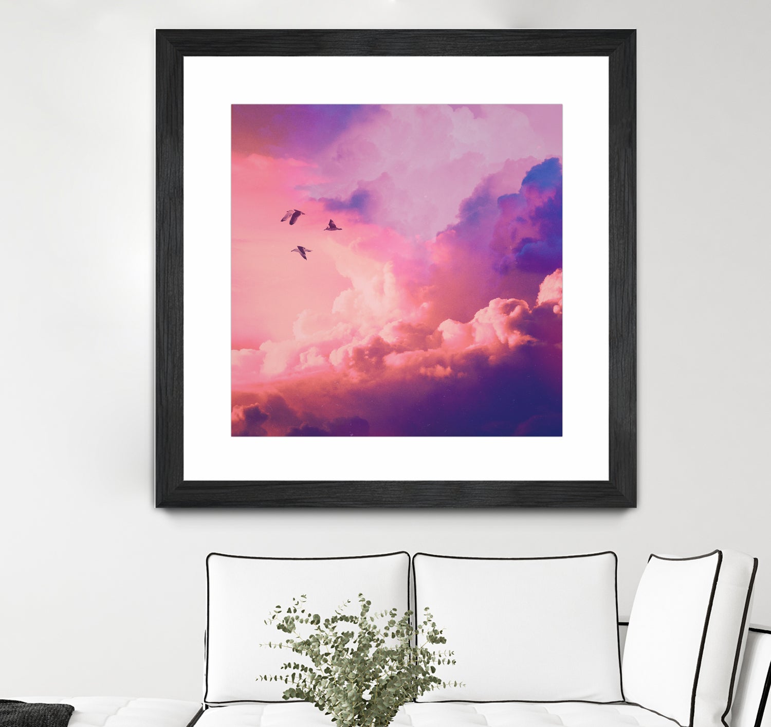 Oil of angels by Jorge Luis Miraldo on GIANT ART - pink digital painting