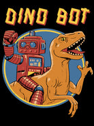 Dino Bot by Vincent Trinidad on GIANT ART - black digital painting