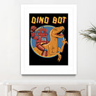 Dino Bot by Vincent Trinidad on GIANT ART - black digital painting