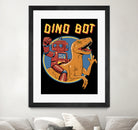 Dino Bot by Vincent Trinidad on GIANT ART - black digital painting