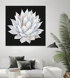 White Marble Agave Plant by amini 54 on GIANT ART - white digital painting