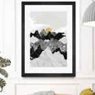 Sun Rise by Christina Shek on GIANT ART - gray digital drawing