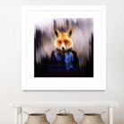 Cool Fox by Ali Gulec on GIANT ART - black digital drawing