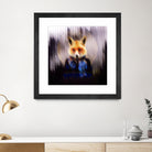 Cool Fox by Ali Gulec on GIANT ART - black digital drawing