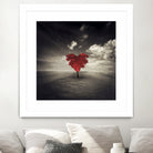 heart tree by Dirk Wüstenhagen on GIANT ART - brown photo illustration