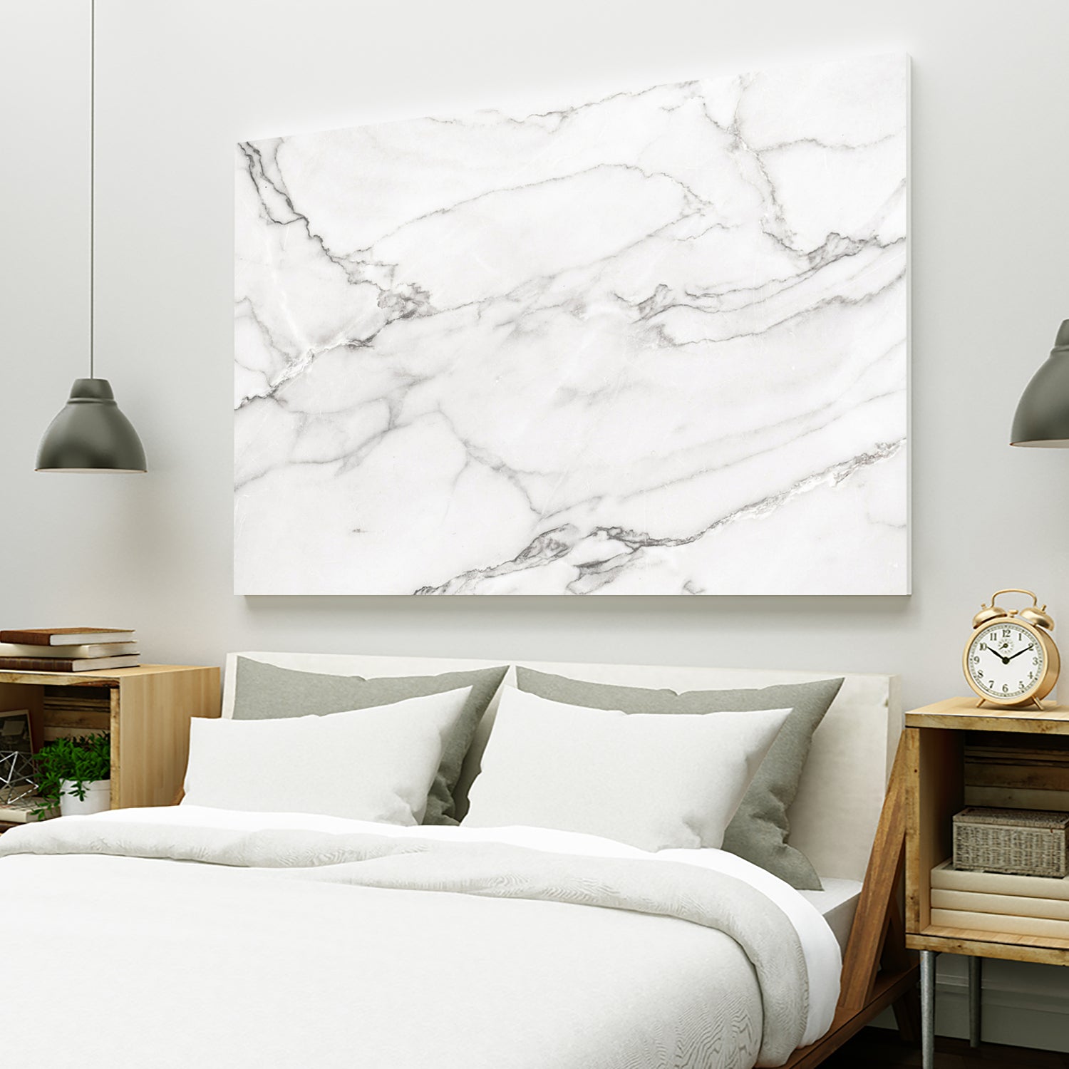 White Marble V by amini 54 on GIANT ART - white photo manipulation