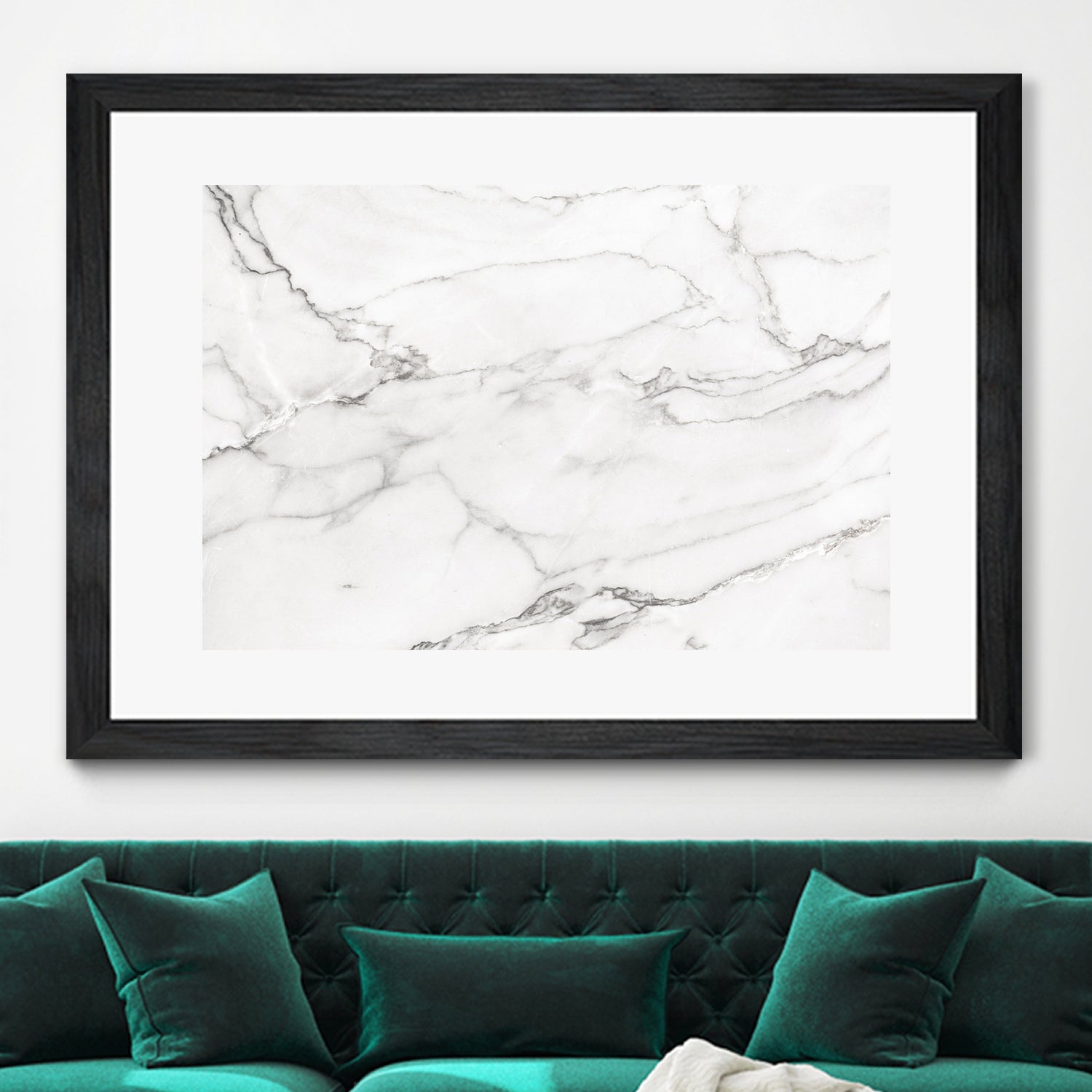 White Marble V by amini 54 on GIANT ART - white photo manipulation