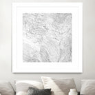 White Marble IV by amini 54 on GIANT ART - white photo manipulation