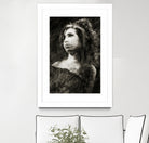 Amy Winehouse by Allan Burch on GIANT ART - black digital drawing