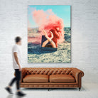 adventure begins by Kiki Castel on GIANT ART - pink photo manipulation