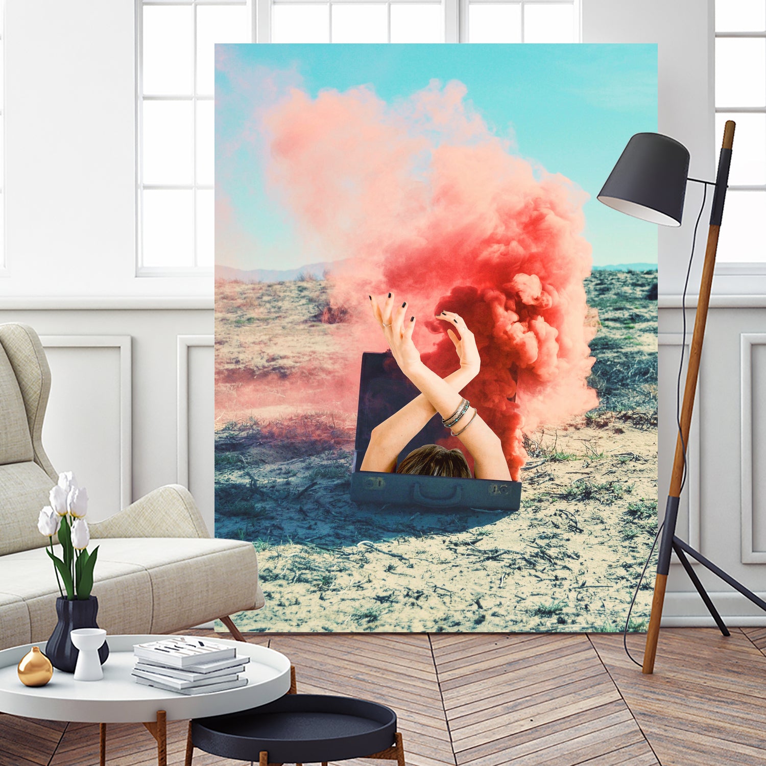 adventure begins by Kiki Castel on GIANT ART - pink photo manipulation