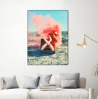 adventure begins by Kiki Castel on GIANT ART - pink photo manipulation