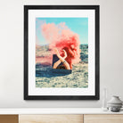 adventure begins by Kiki Castel on GIANT ART - pink photo manipulation