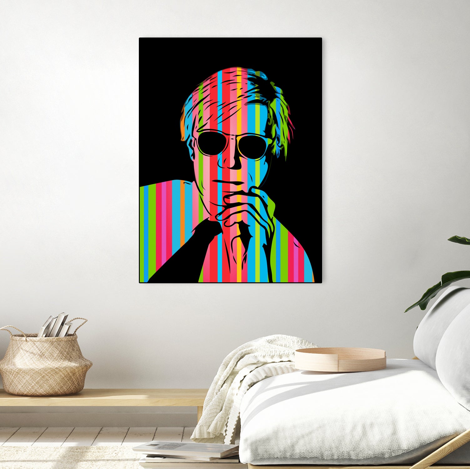 Andy Warhol | Dark | Pop Art by William Cuccio on GIANT ART - black digital drawing