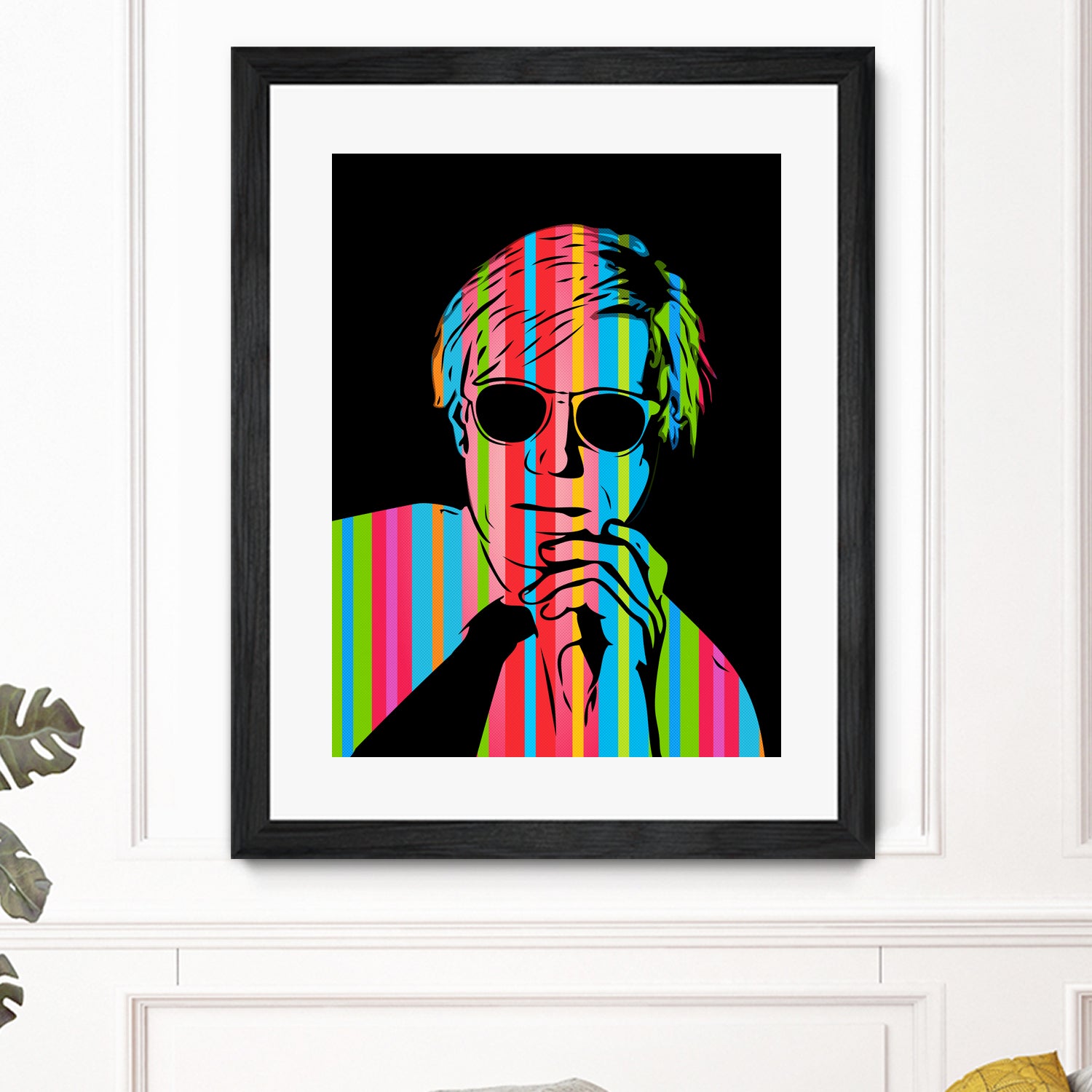 Andy Warhol | Dark | Pop Art by William Cuccio on GIANT ART - black digital drawing