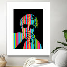 Andy Warhol | Dark | Pop Art by William Cuccio on GIANT ART - black digital drawing