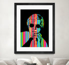 Andy Warhol | Dark | Pop Art by William Cuccio on GIANT ART - black digital drawing