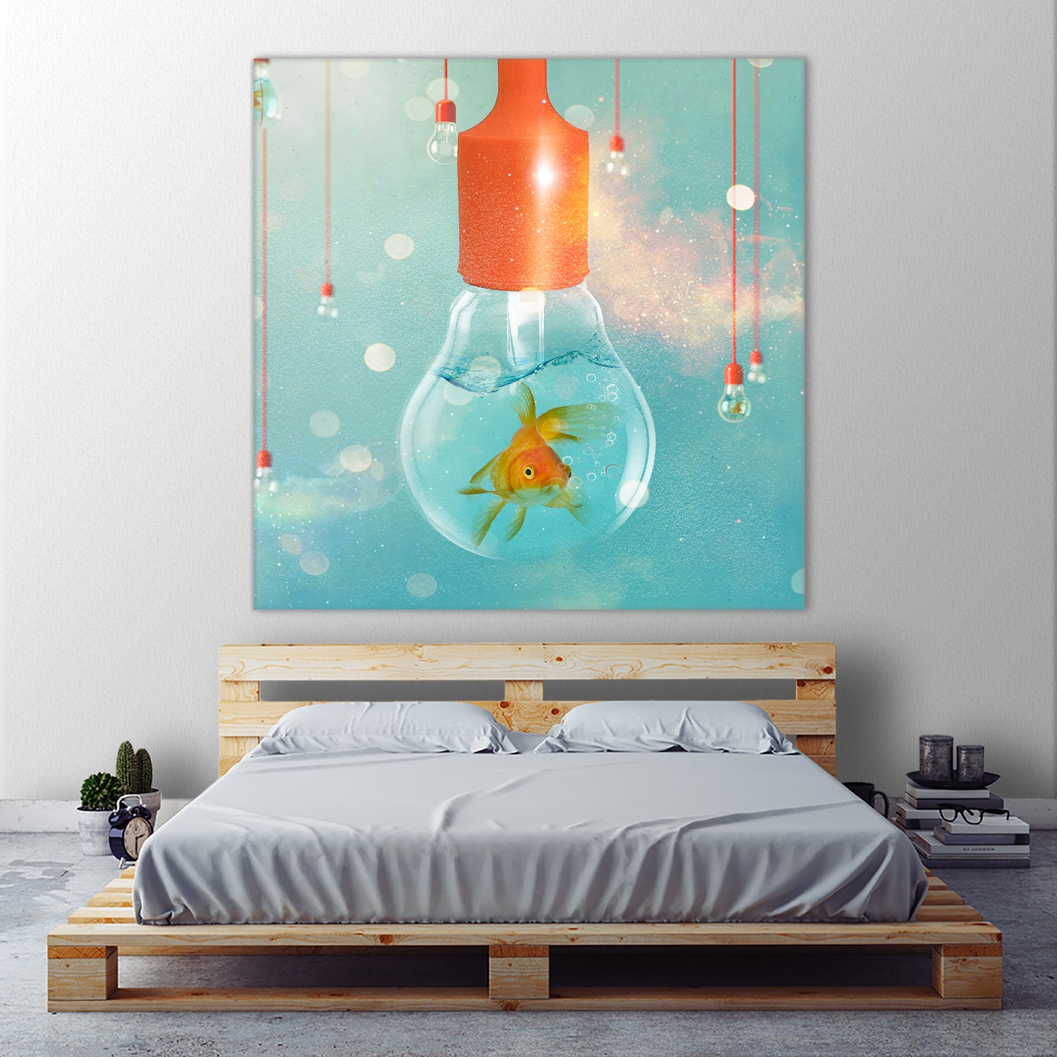 GOLDFISH IDEAS by Vin Zzep on GIANT ART - white digital drawing