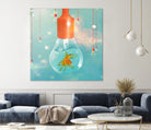 GOLDFISH IDEAS by Vin Zzep on GIANT ART - white digital drawing