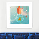 GOLDFISH IDEAS by Vin Zzep on GIANT ART - white digital drawing