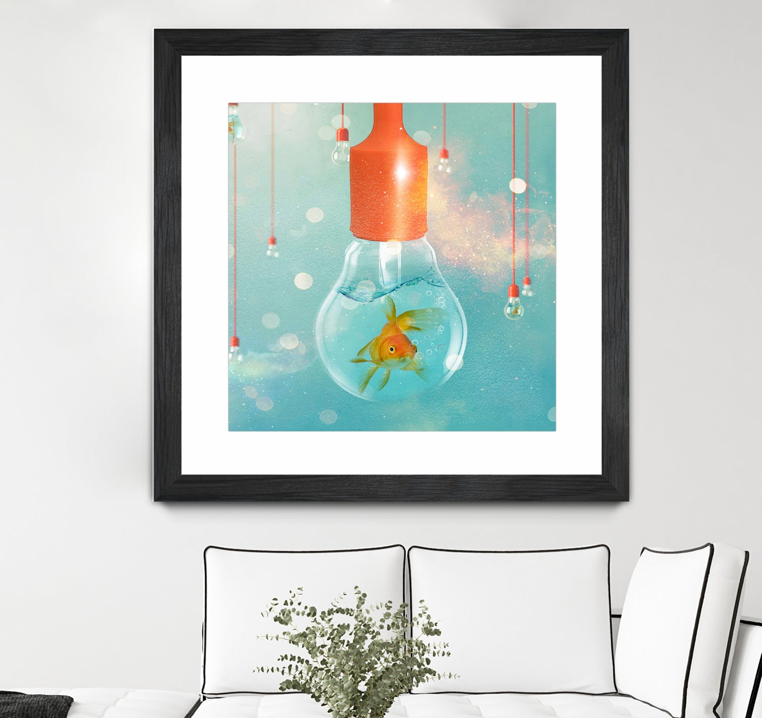 GOLDFISH IDEAS by Vin Zzep on GIANT ART - white digital drawing