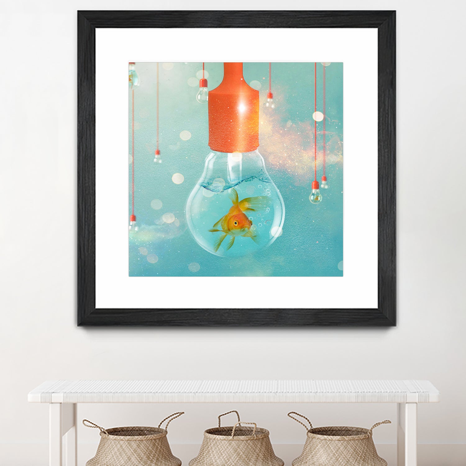 GOLDFISH IDEAS by Vin Zzep on GIANT ART - white digital drawing