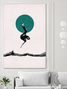 Falling with style by Menelaos Trompoukis on GIANT ART - white digital painting