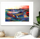 52HZ Whale by Srivatsan Aravamudan on GIANT ART - blue digital painting