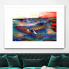 52HZ Whale by Srivatsan Aravamudan on GIANT ART - blue digital painting