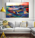 52HZ Whale by Srivatsan Aravamudan on GIANT ART - blue digital painting