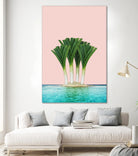 Palm Beach by Anders Wasser on GIANT ART - pink photo illustration