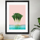 Palm Beach by Anders Wasser on GIANT ART - pink photo illustration