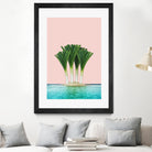 Palm Beach by Anders Wasser on GIANT ART - pink photo illustration