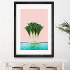 Palm Beach by Anders Wasser on GIANT ART - pink photo illustration