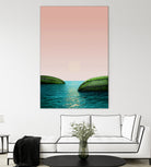 Melon Shore by Anders Wasser on GIANT ART - pink photo illustration